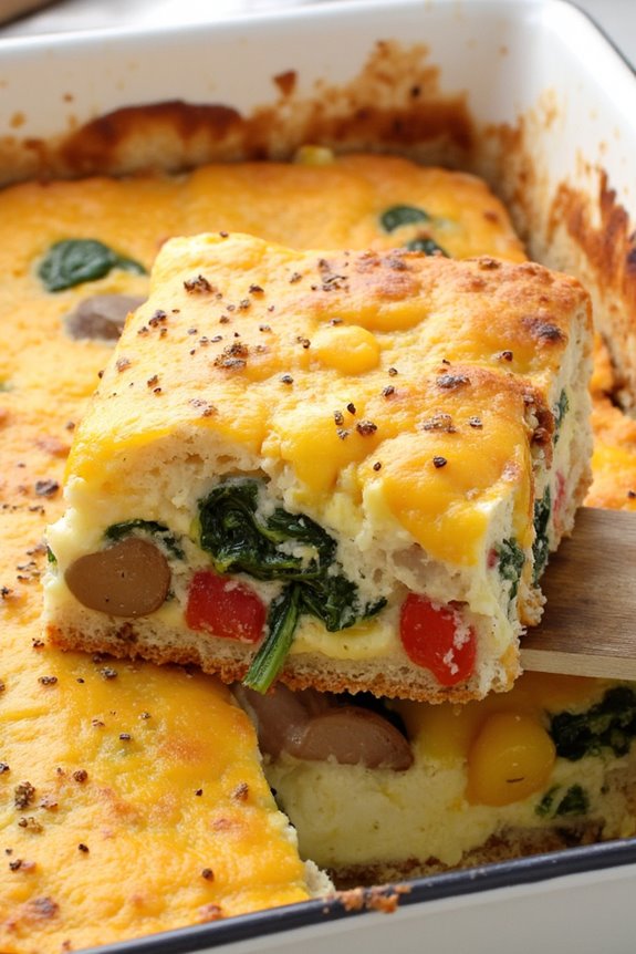 gluten free overnight breakfast casserole