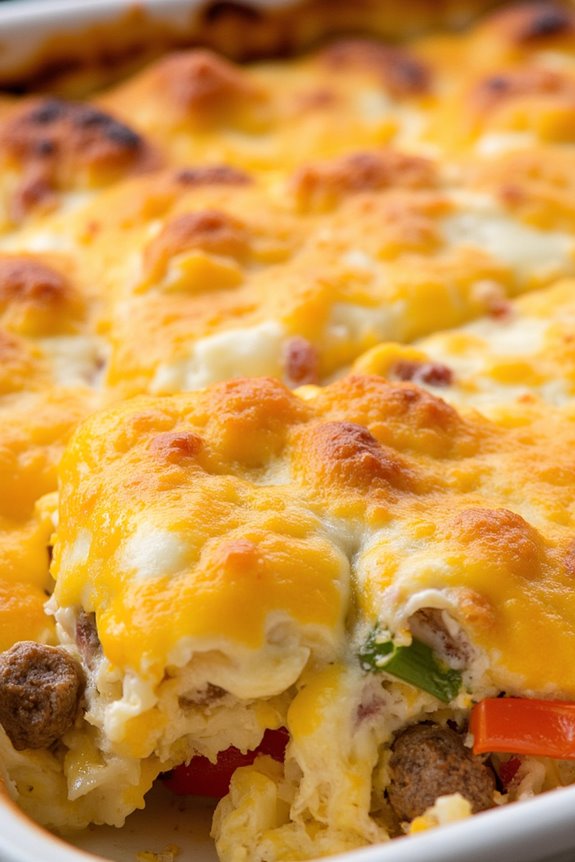 gluten free sausage egg casserole