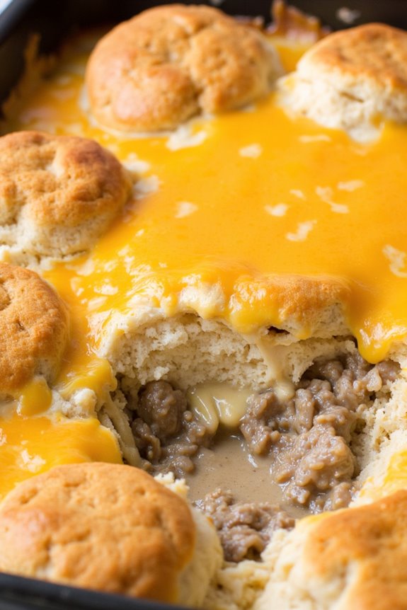 gluten free sausage gravy casserole