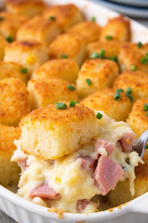 ham and swiss gratin recipe