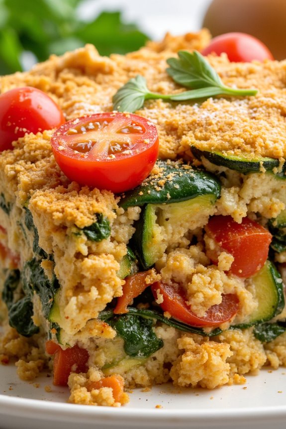 healthy vegan tofu casserole