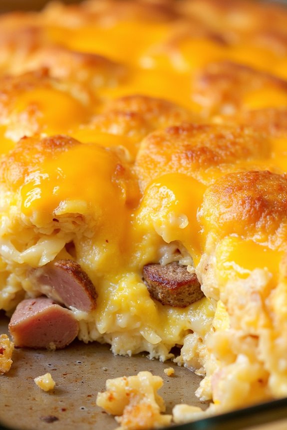 hearty breakfast casserole delight
