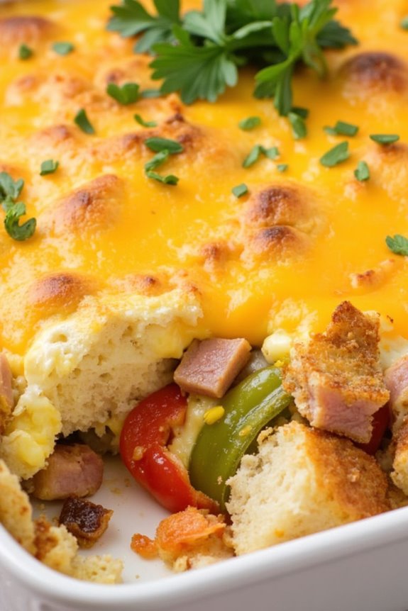 hearty breakfast casserole recipe