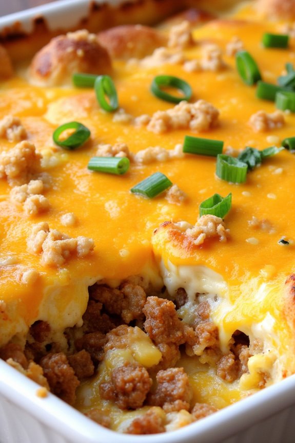 hearty breakfast casserole recipe