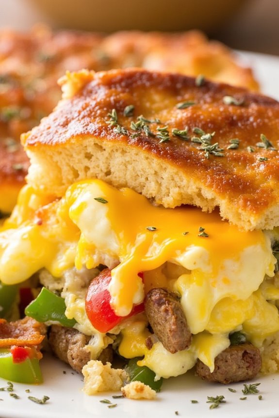 hearty breakfast casserole recipe
