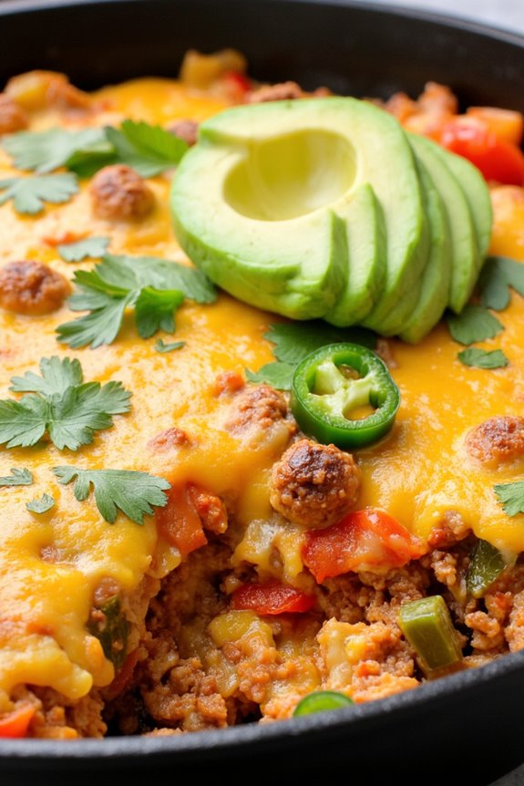 hearty breakfast casserole recipe