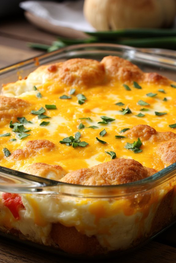 hearty breakfast egg casserole