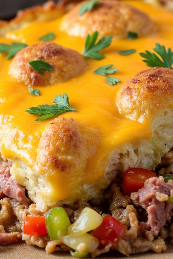 hearty corned beef casserole