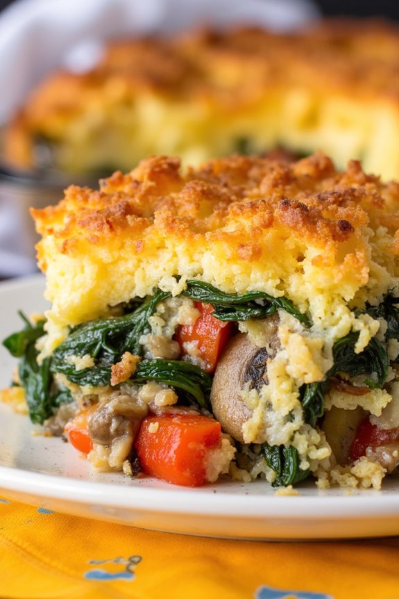 hearty dairy free breakfast casserole