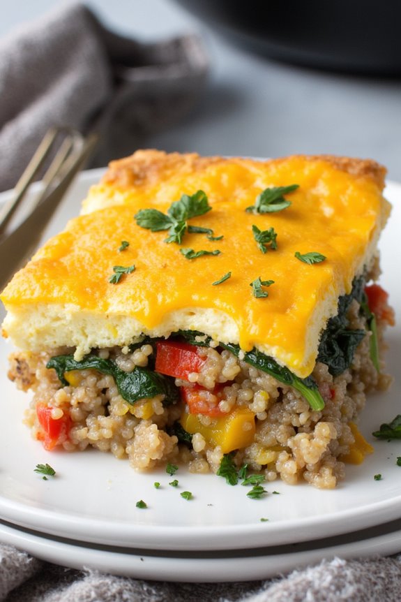 hearty protein packed breakfast casserole