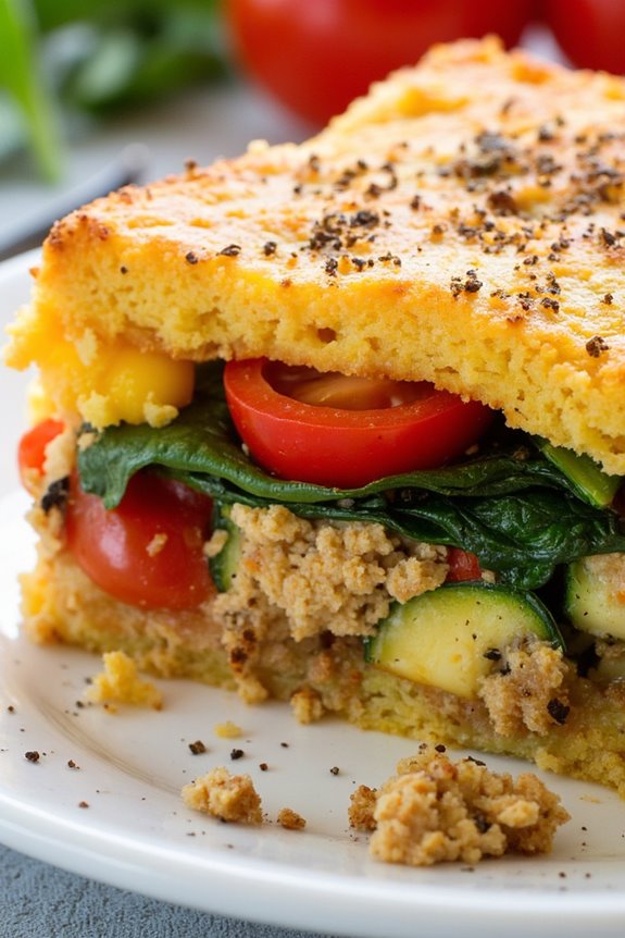 hearty vegan breakfast casserole