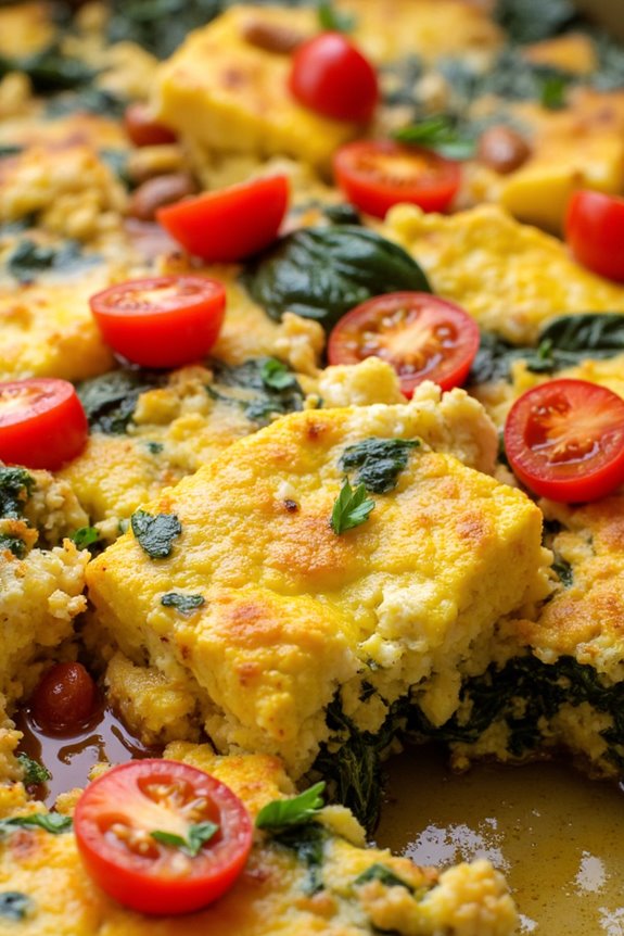 hearty vegan tofu casserole