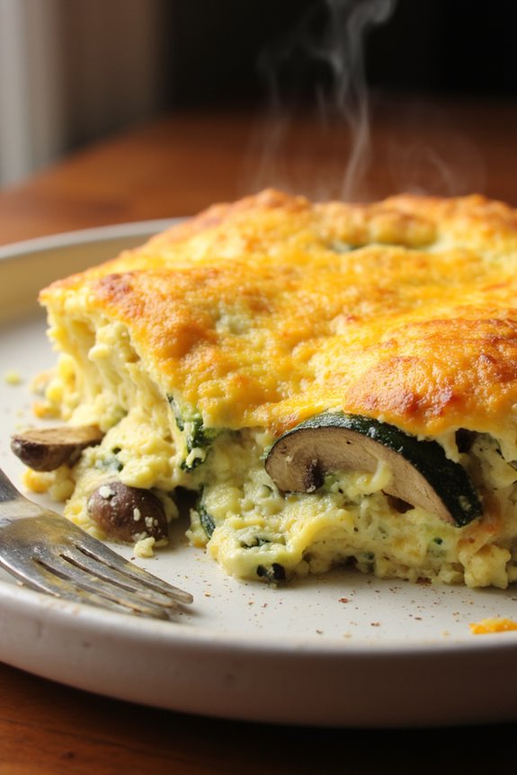 hearty vegetarian breakfast casserole