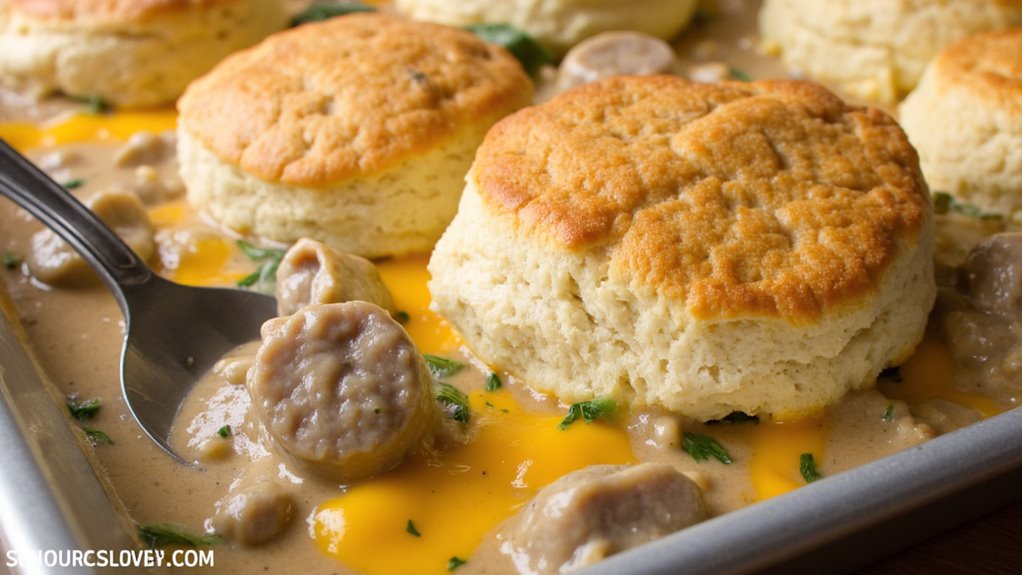 11 Indulgent Sausage Gravy Breakfast Casserole That Feels Special indulgent sausage gravy casserole