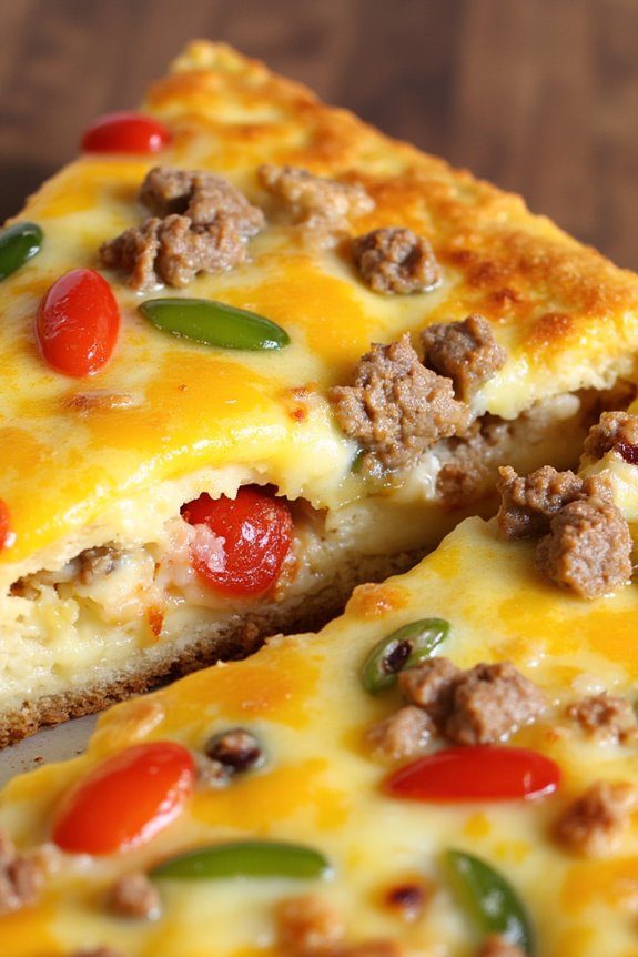 keto friendly sausage frittata recipe