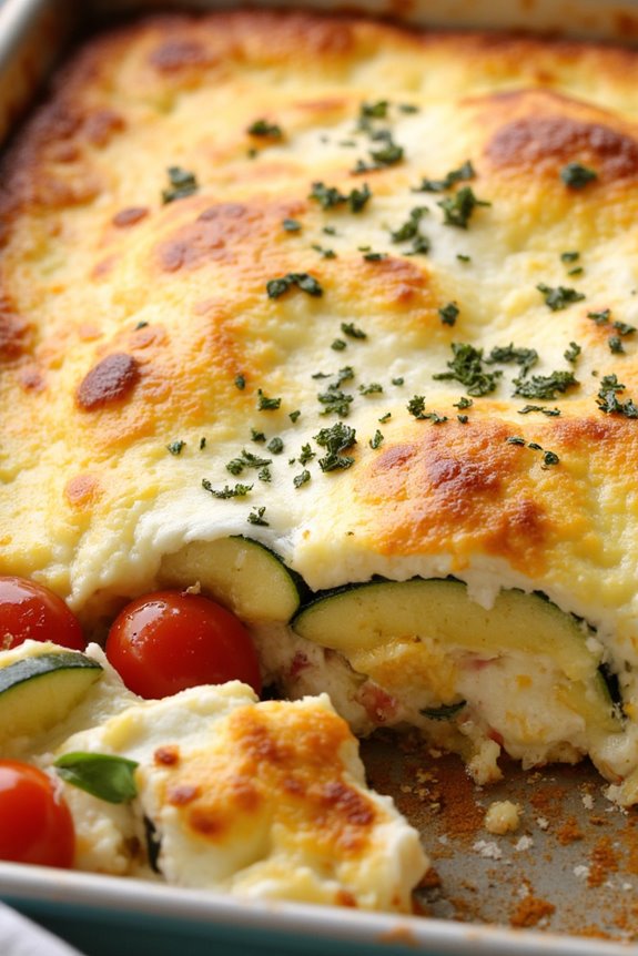 keto friendly vegetable breakfast casserole