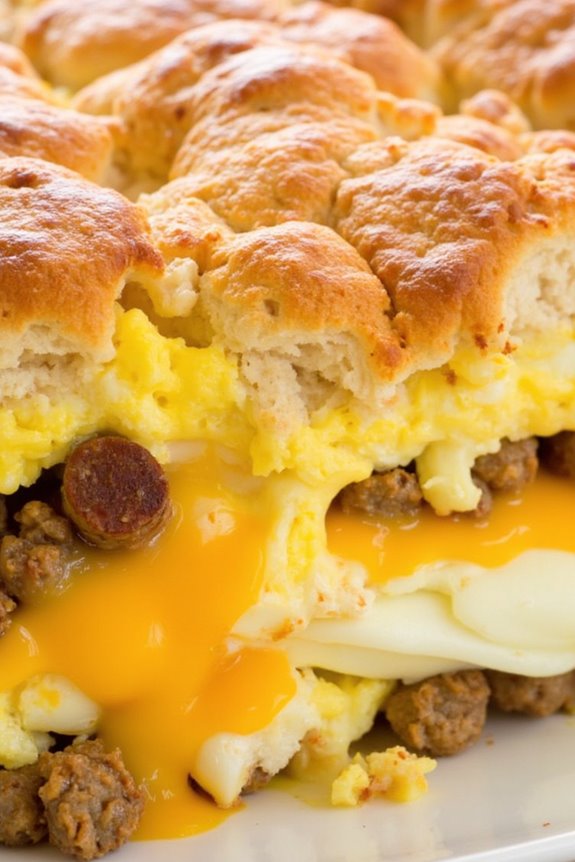 make ahead breakfast casserole delight