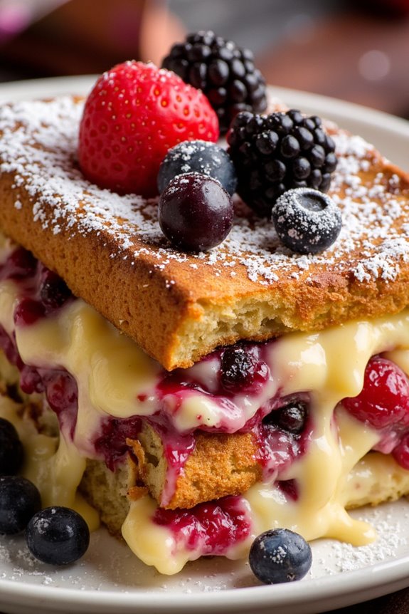 make ahead fruity casserole delight