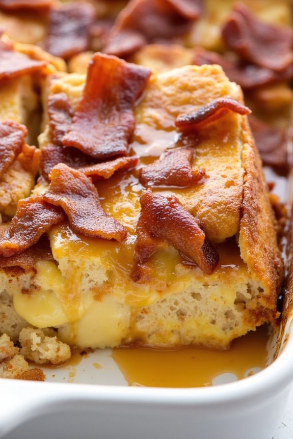 maple bacon breakfast casserole