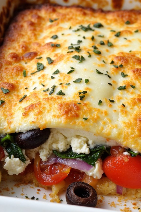 mediterranean breakfast casserole recipe