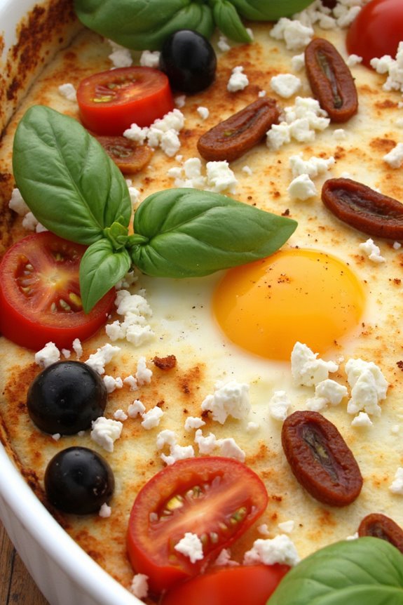 mediterranean brunch casserole delight
