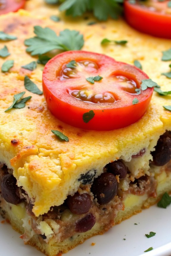 mexican black bean casserole