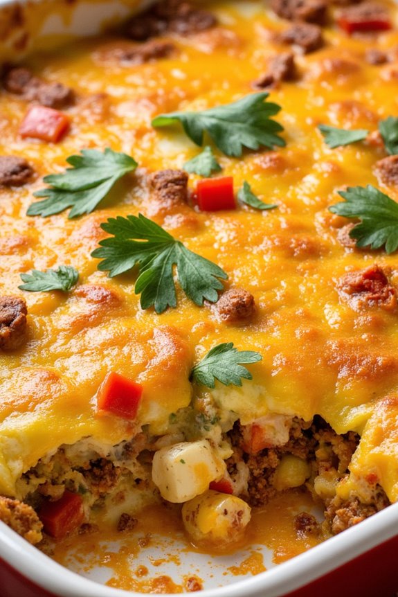 mexican chorizo egg casserole