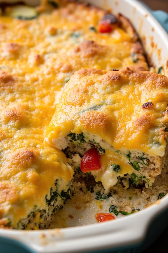 nutritious quinoa veggie casserole