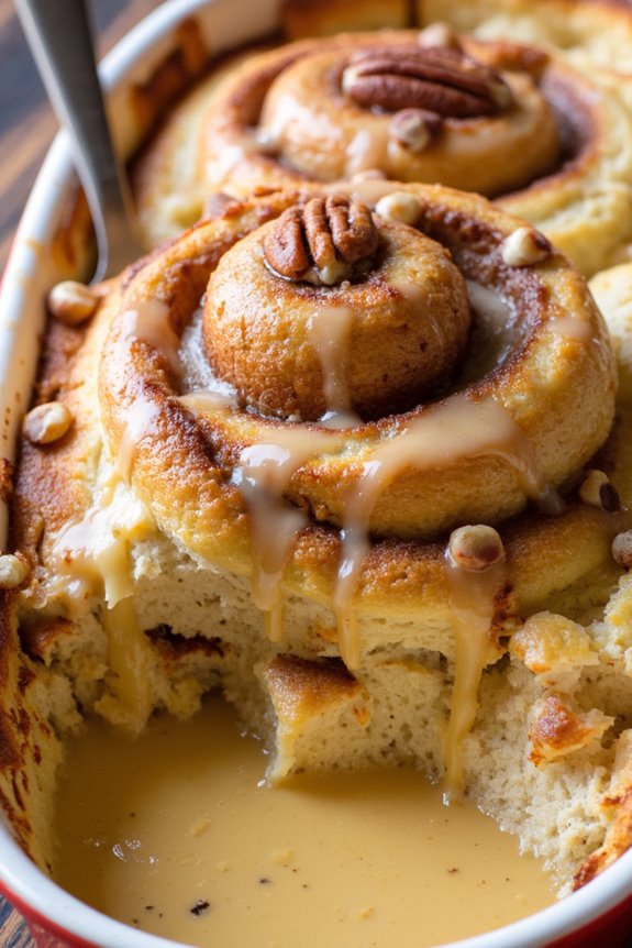 overnight cinnamon roll casserole