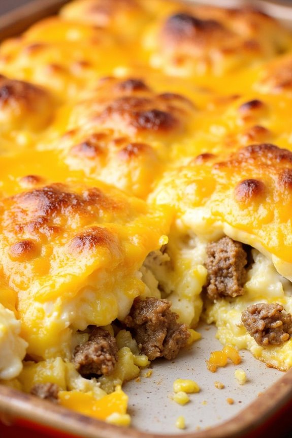 satisfying breakfast casserole recipe