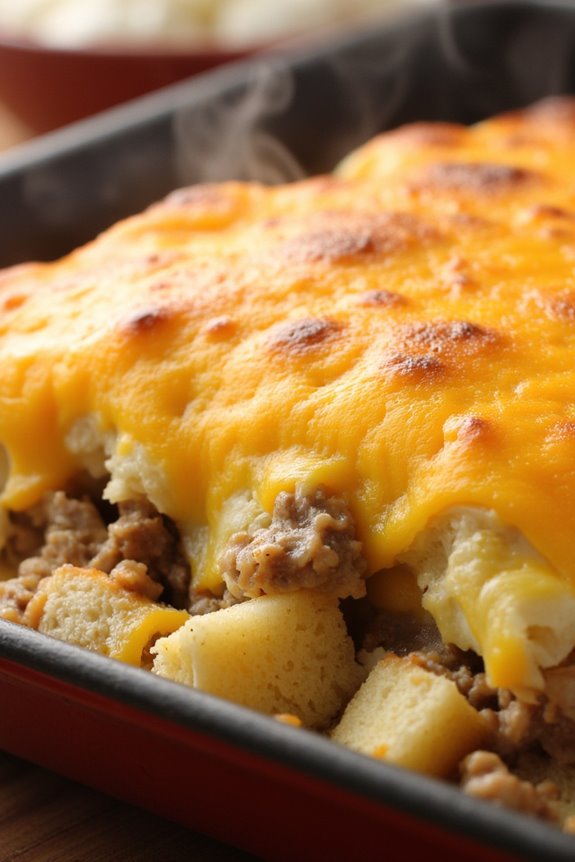 sausage and egg casserole