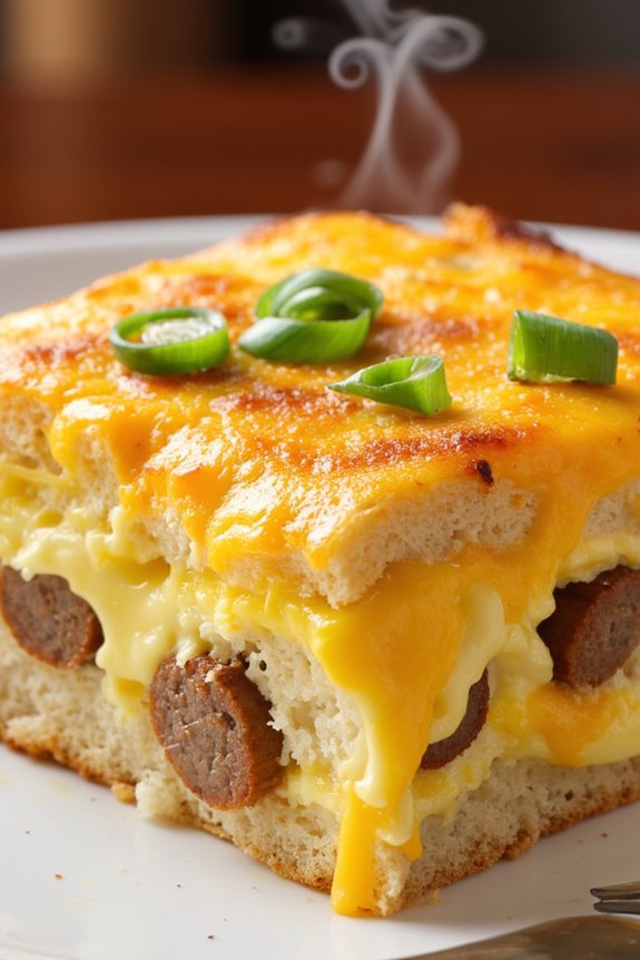 sausage egg casserole recipe