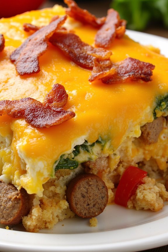 savory breakfast casserole delight