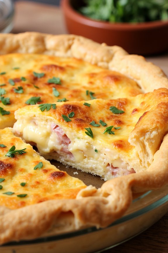 savory breakfast quiche recipe