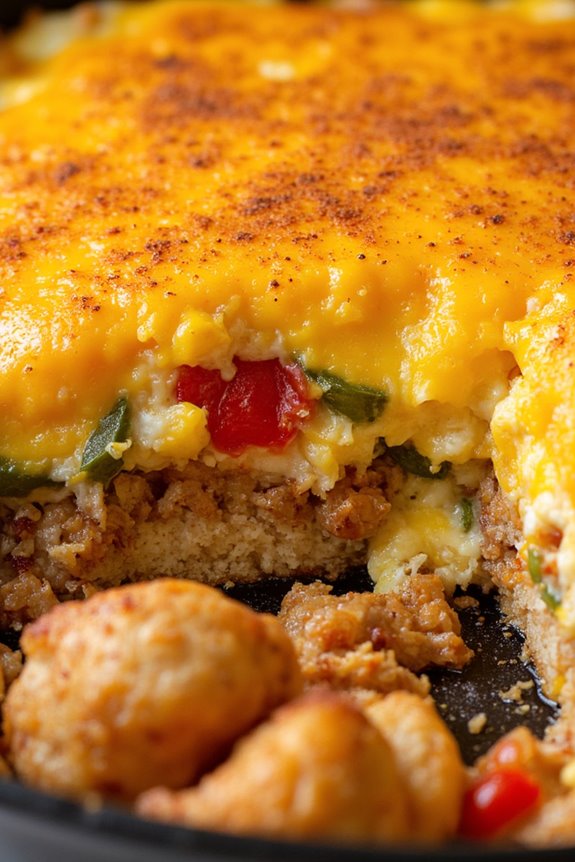 savory chorizo breakfast casserole