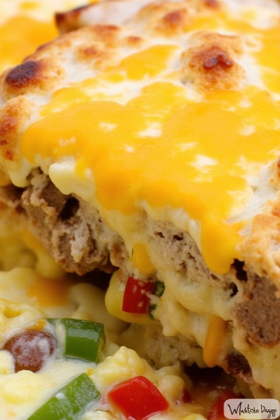 savory low carb breakfast casserole