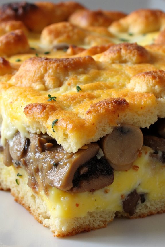 savory make ahead egg casserole