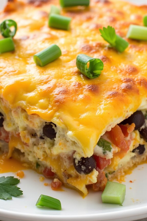 savory southwestern breakfast casserole