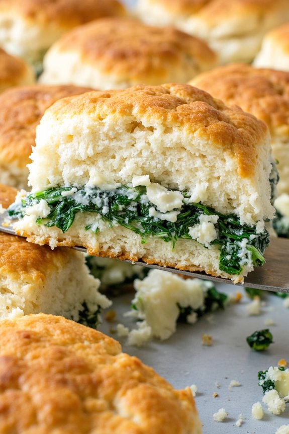savory spinach feta casserole