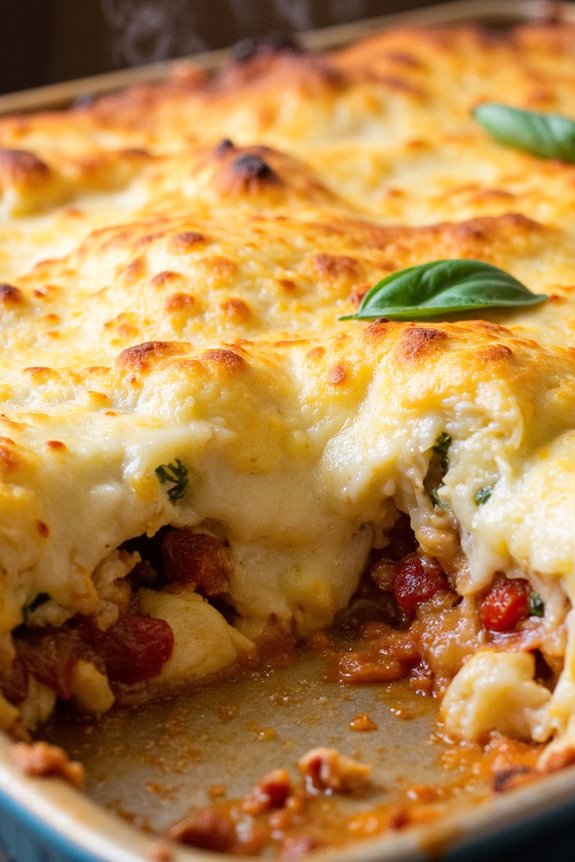 savory vegetarian breakfast casserole