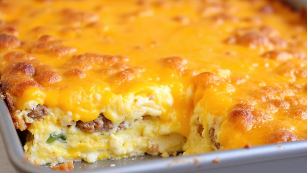 simple three ingredient breakfast casserole