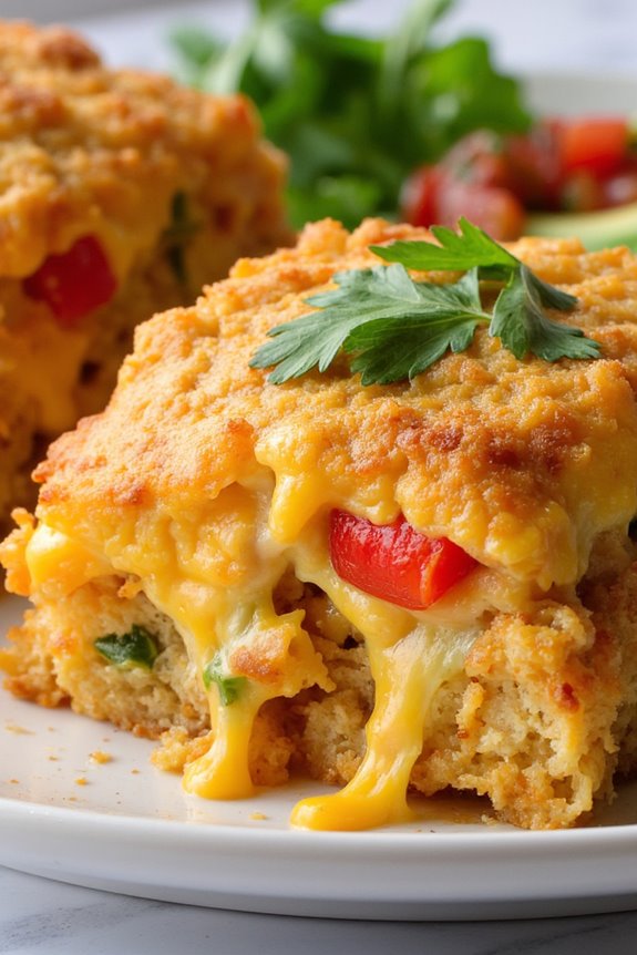 southwestern hashbrown breakfast casserole