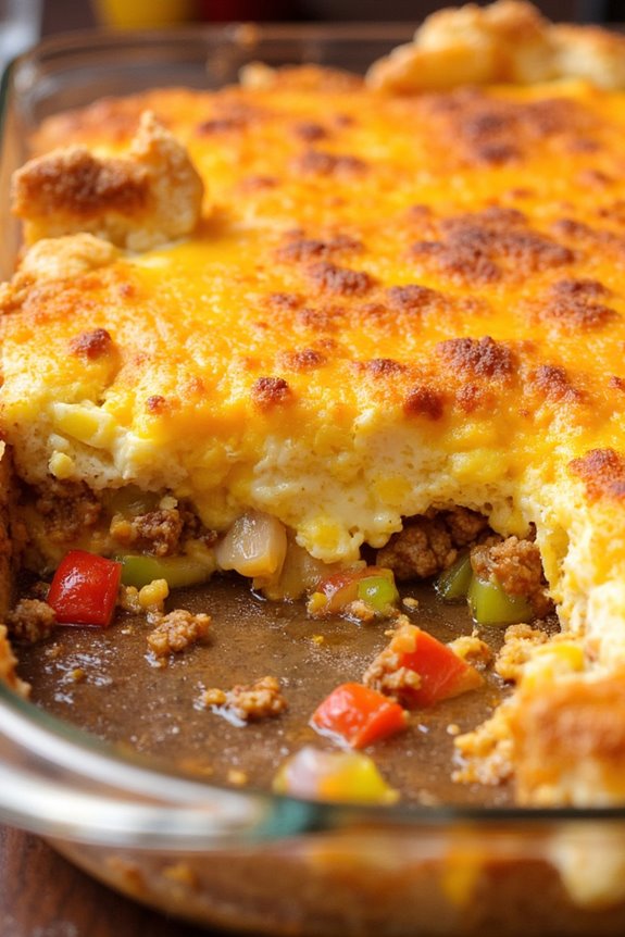 spicy chorizo breakfast casserole