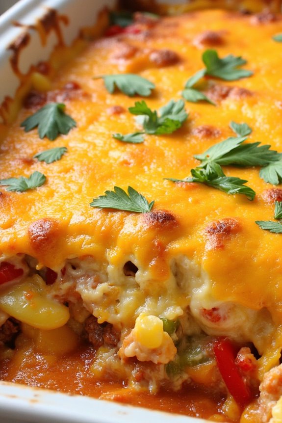 spicy chorizo breakfast casserole