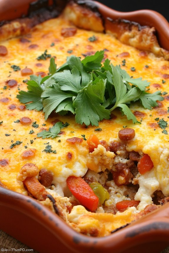 spicy chorizo breakfast casserole