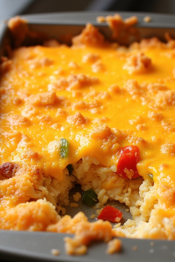 spicy chorizo hashbrown casserole