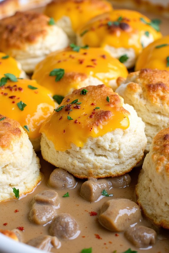 spicy sausage breakfast casserole