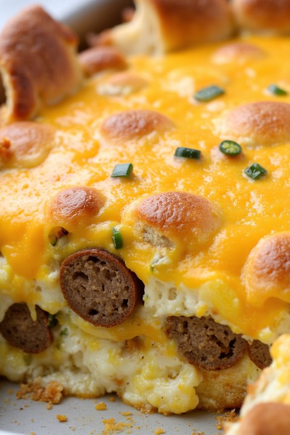 spicy sausage jalape o casserole