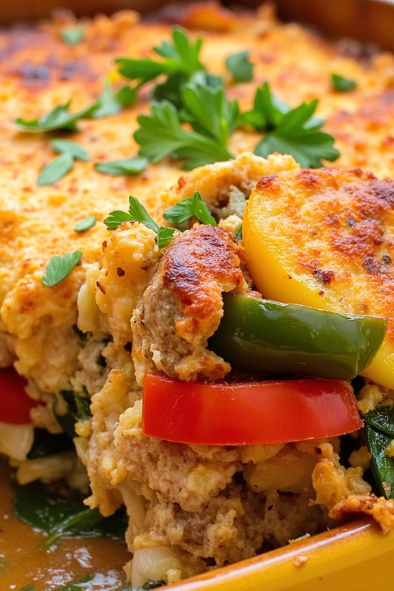vegan sausage breakfast casserole