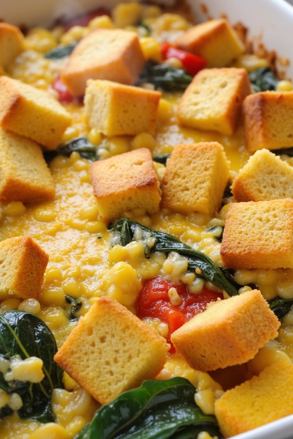 vegan tofu breakfast casserole